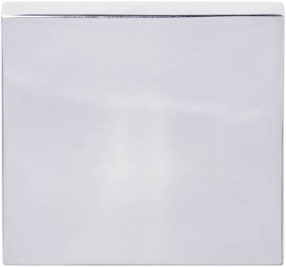 FORMANI SQUARE LSQB50 blank escutcheon polished stainless steel