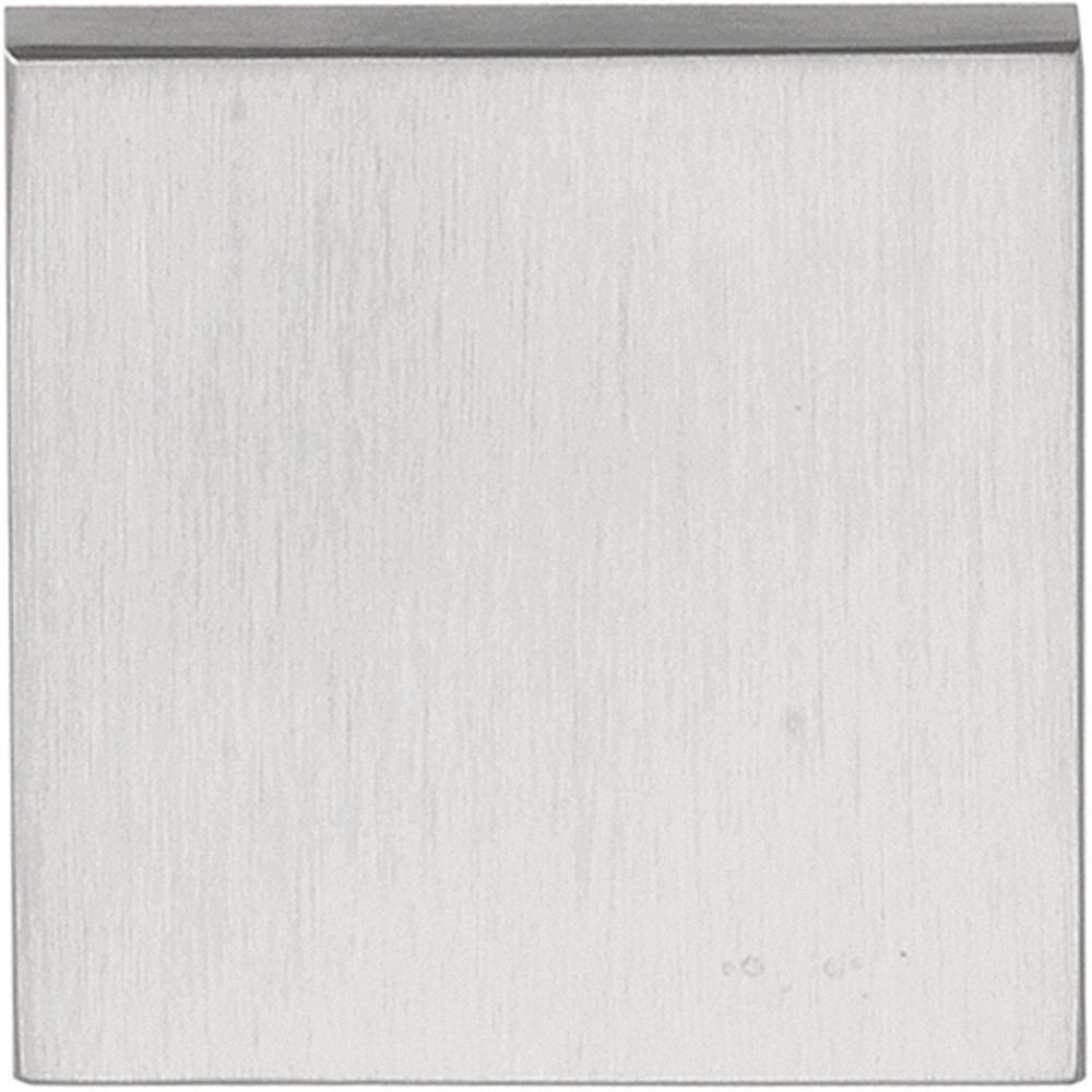 FORMANI SQUARE LSQB50 blank escutcheon PVD satin stainless steel