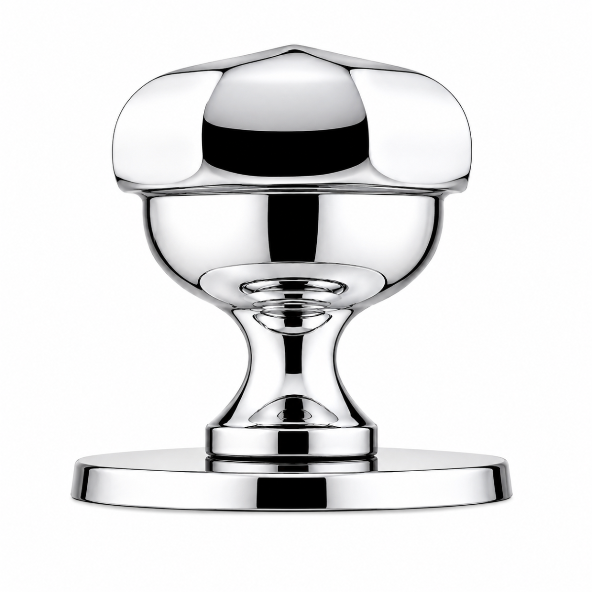 Carlisle Brass M219CP Victorian - Centre Door Knob (Octagonal) Polished Chrome