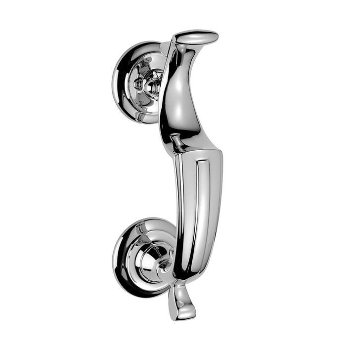 Carlisle Brass M45CP Doctor Knocker Polished Chrome