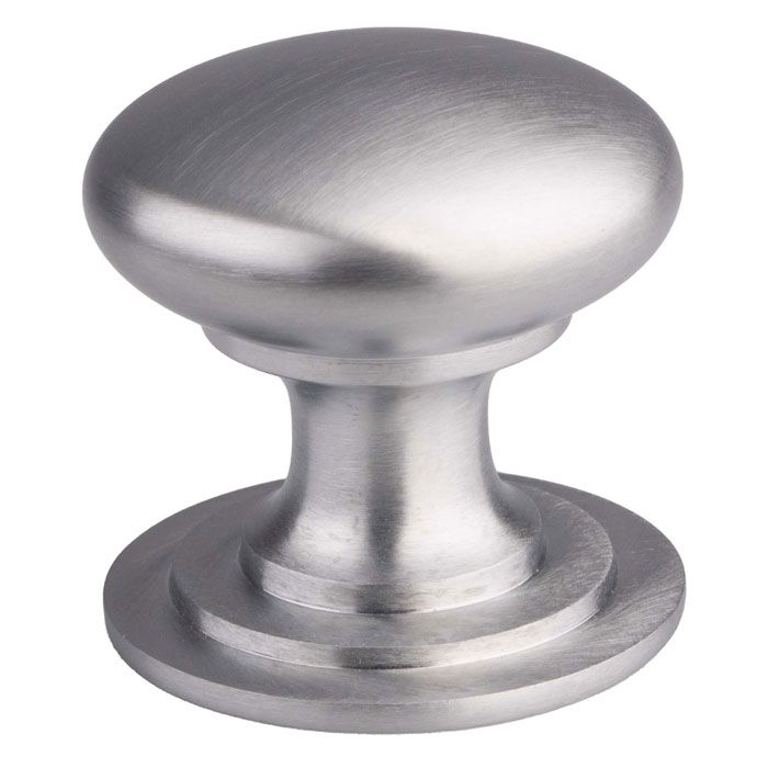 Fingertip M47CSC Ftd Victorian Knob (One Piece) 38mm Satin Chrome
