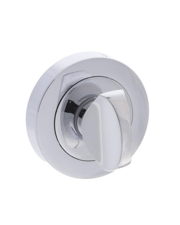 Mediterranean WC Turn and Release on Round Rose - Polished Chrome MWCCP