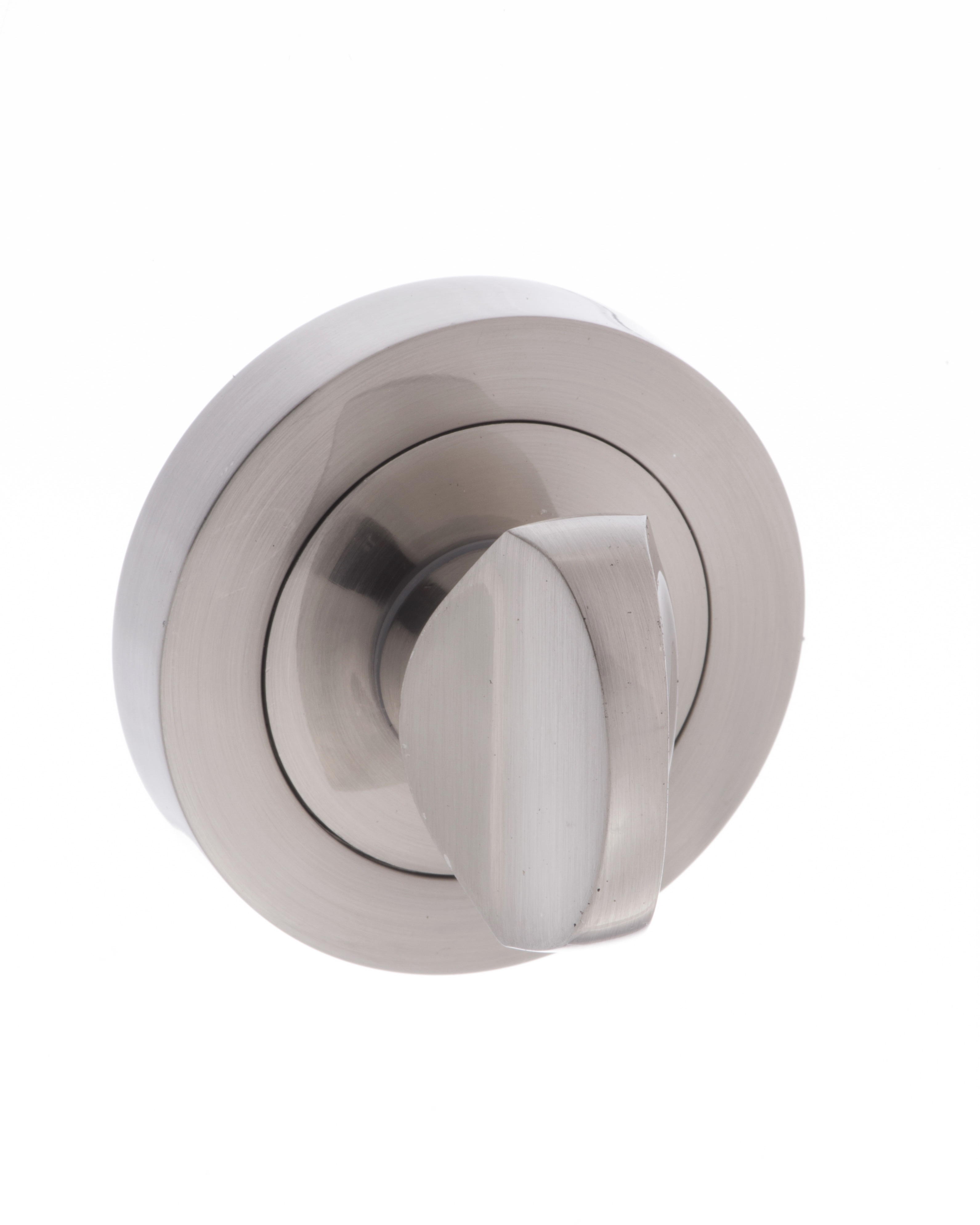 Mediterranean WC Turn and Release on Round Rose - Satin Nickel MWCSN