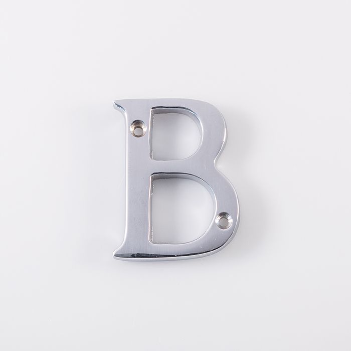 Carlisle Brass NBSC Letter Face Fix (B) Satin Chrome