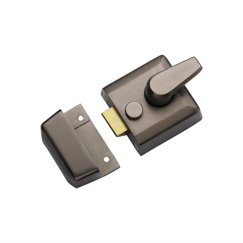 M.Marcus NL3040-BLK 40mm Std. Nightlatch Black Finish