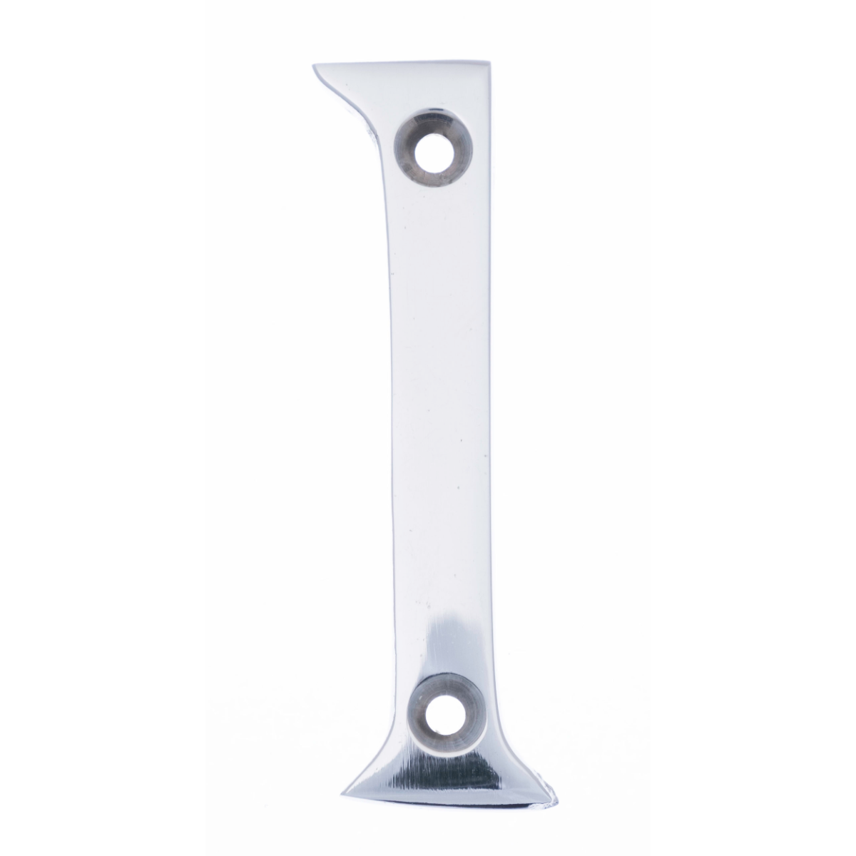 Door Number 1, 76mm - Polished Chrome
