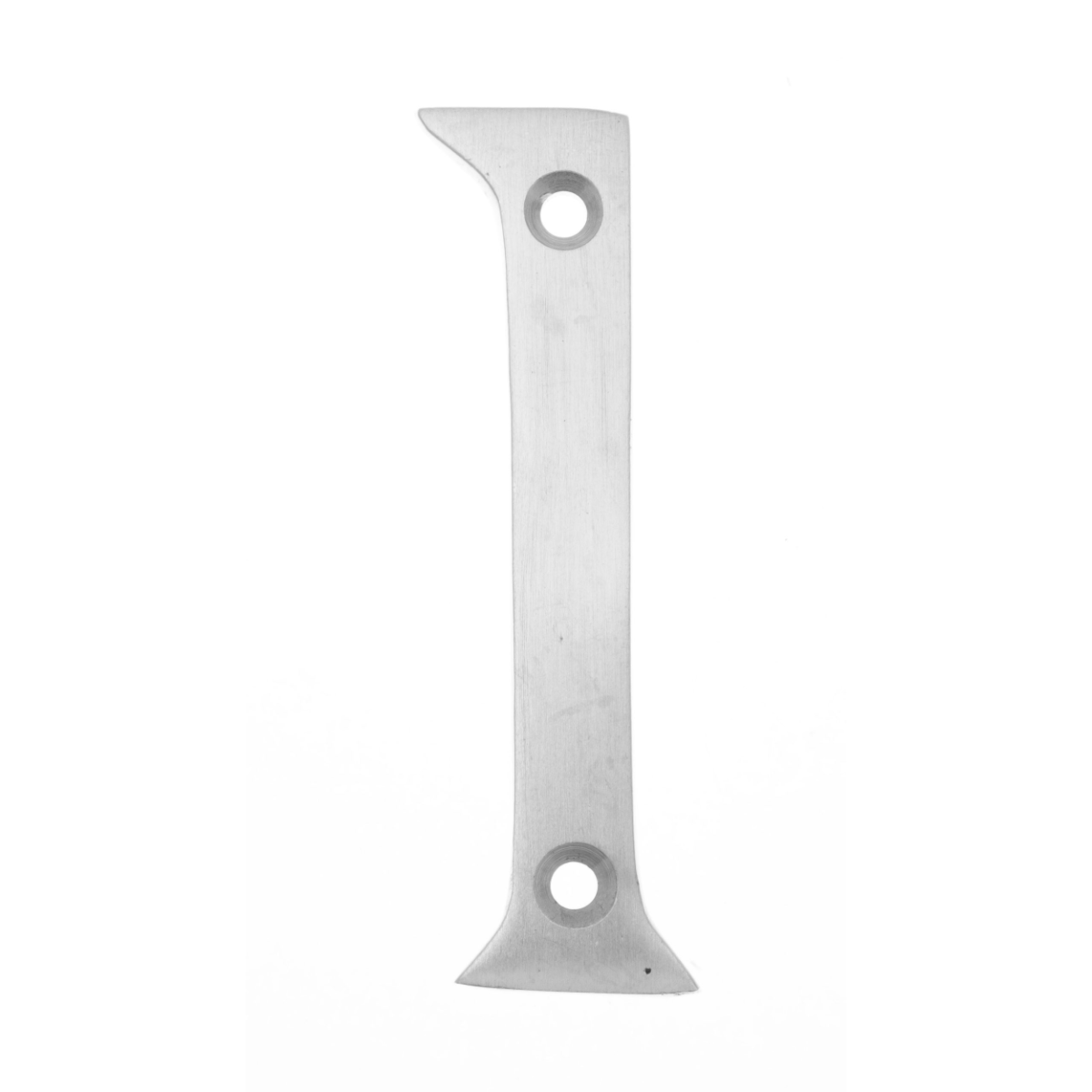Door Number 1, 76mm - Satin Chrome