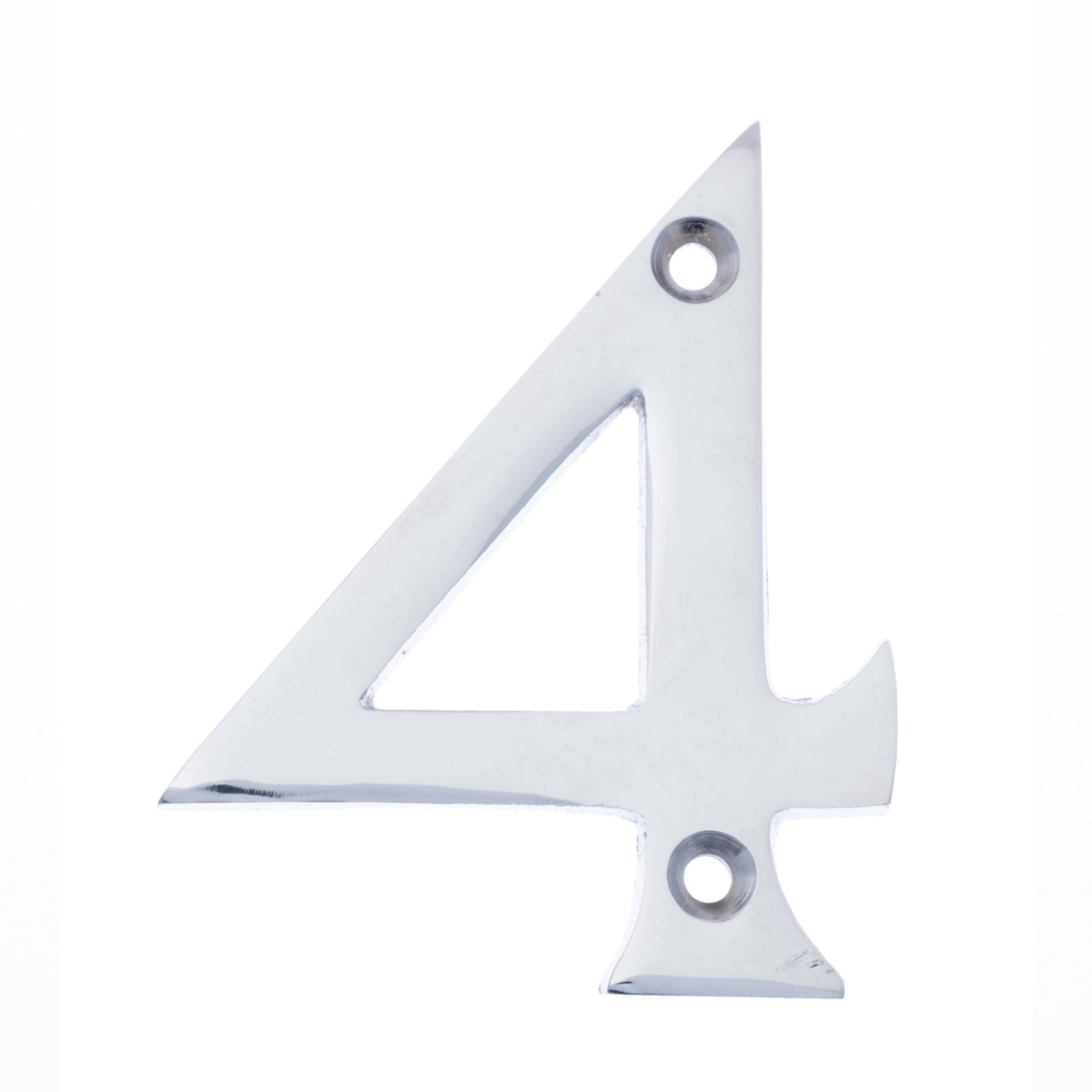 Door Number 4, 76mm - Polished Chrome