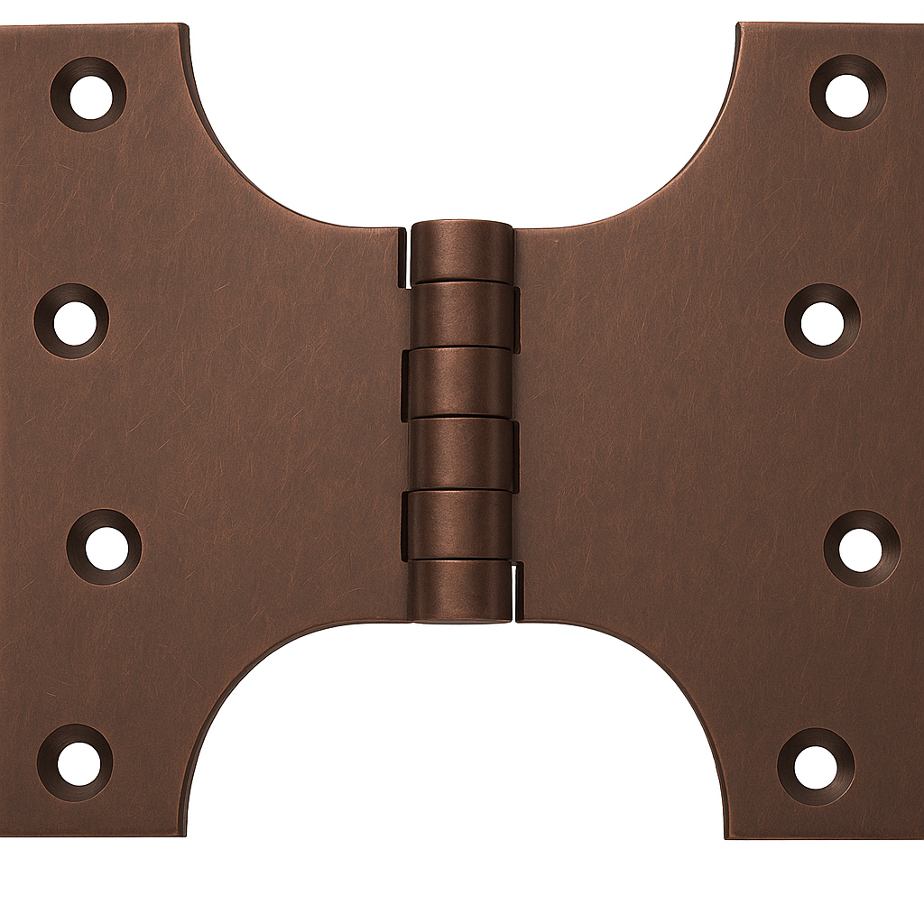 Simonswerk P0550 Unwashered Brass Parliament Hinges 101.6mm x 64mm x 102mm c/w Screws Copper Bronze