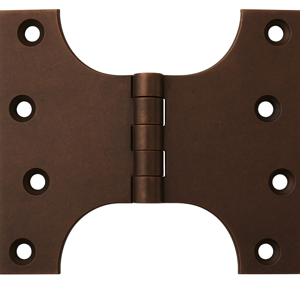 Simonswerk P0550 Unwashered Brass Parliament Hinges 101.6mm x 64mm x 102mm c/w Screws Imitation Bronze