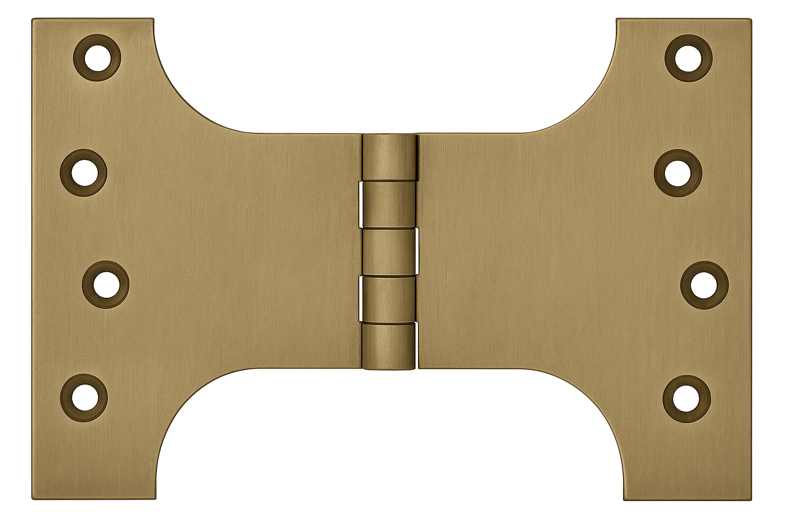 Simonswerk P0570 Unwashered Brass Parliament Hinges 101.6mm x 102mm x 152mm c/w Screws Aged Brass