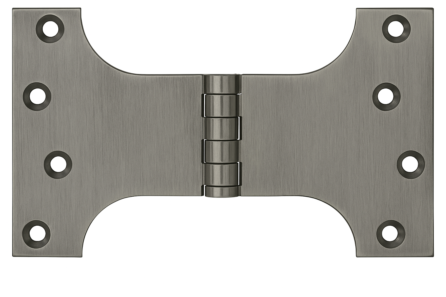 Simonswerk P0570 Unwashered Brass Parliament Hinges 101.6mm x 102mm x 152mm c/w Screws Antique Nickel