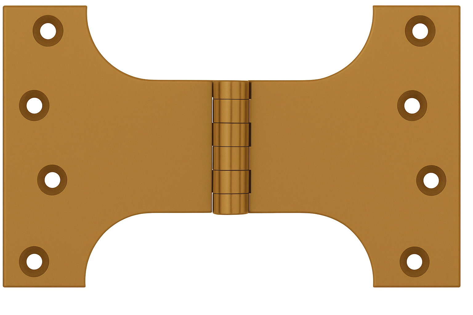 Simonswerk P0570 Unwashered Brass Parliament Hinges 101.6mm x 102mm x 152mm c/w Screws Honeycombe