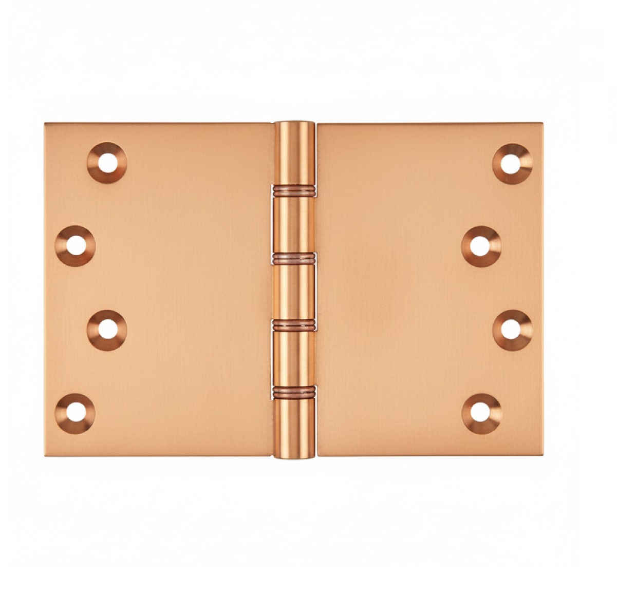 Simonswerk P1264 Double Phosphor Bronze Washered Brass Butt Hinge 100mm x 150mm c/w Screws Copper Plated