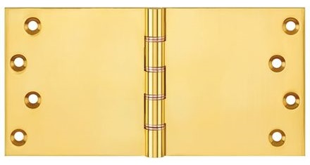 Simonswerk P1266 Double Phosphor Bronze Washered Brass Butt Hinge 101.6mm x 200mm c/w Screws Self Colour