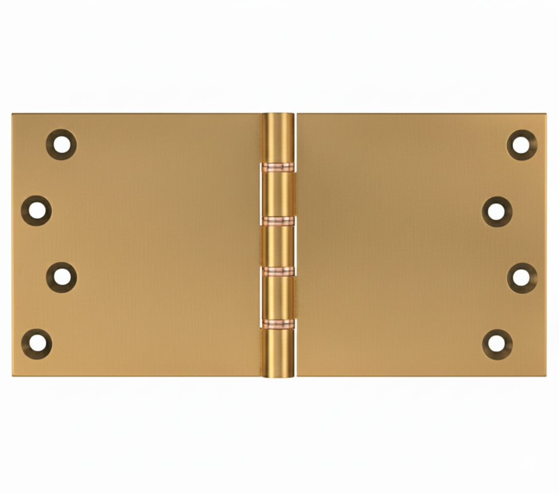 Simonswerk P1266 Double Phosphor Bronze Washered Brass Butt Hinge 101.6mm x 200mm c/w Screws Honeycombe