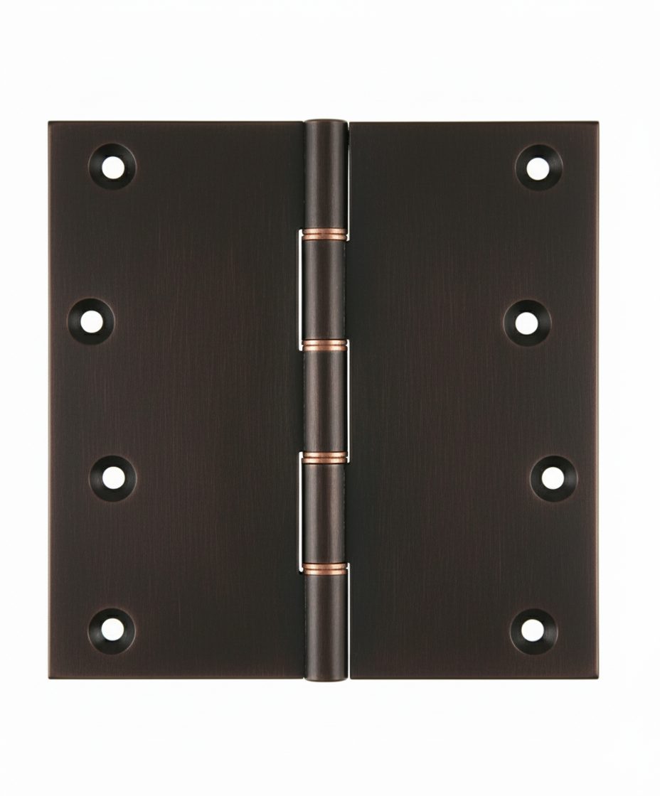 Simonswerk P1296 Double Phosphor Bronze Washered Brass Butt Hinge 152.4mm x 150mm c/w Screws Imitation Bronze