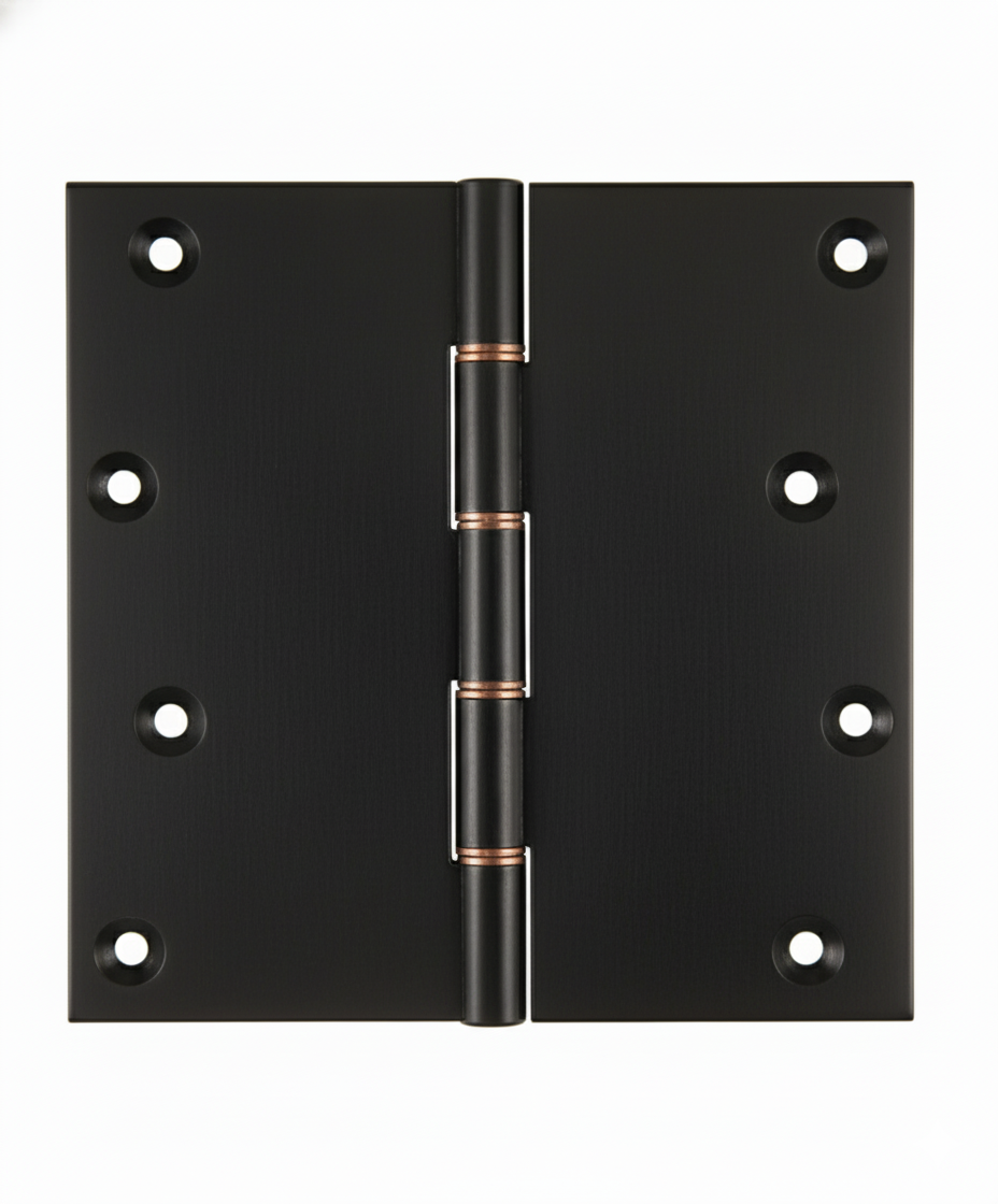 Simonswerk P1296 Double Phosphor Bronze Washered Brass Butt Hinge 152.4mm x 150mm c/w Screws Midnight