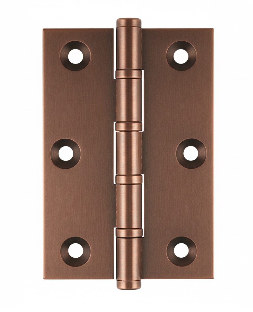Simonswerk P1510 Ball Race Brass Butt Hinges 76.2mm x 50mm c/w Screws Copper Bronze