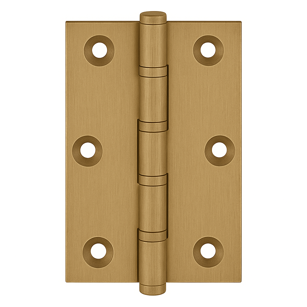 Simonswerk P1510 Ball Race Brass Butt Hinges 76.2mm x 50mm c/w Screws Honeycombe