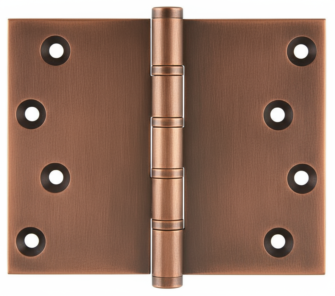Simonswerk P1562 Ball Race Brass Butt Projection Hinges 101.6mm x 127mm c/w Screws Copper Bronze