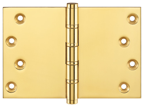 Simonswerk P1564 Ball Race Brass Butt Projection Hinges 101.6mm x 152mm c/w Screws Polished Brass