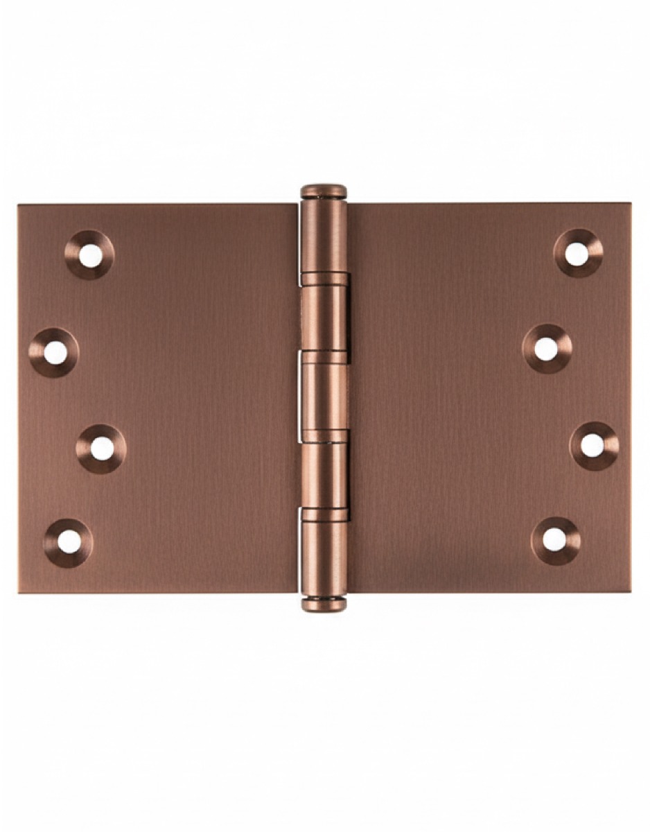 Simonswerk P1564 Ball Race Brass Butt Projection Hinges 101.6mm x 152mm c/w Screws Copper Bronze