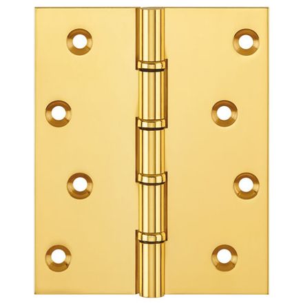 Simonswerk P1575 Ball Race Brass Butt Projection Hinges 127mm x 100mm c/w Screws Self Colour