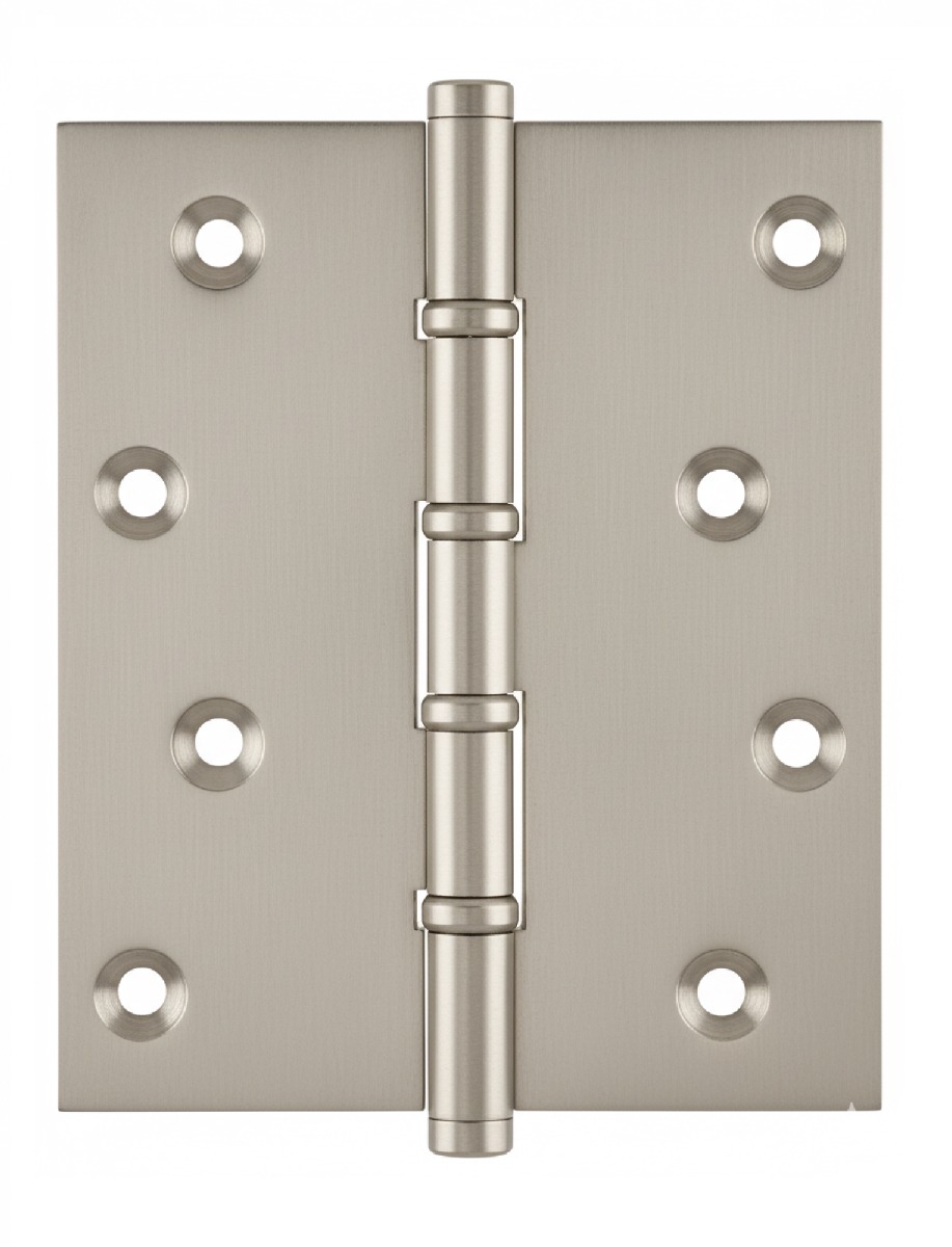 Simonswerk P1575 Ball Race Brass Butt Projection Hinges 127mm x 100mm c/w Screws Pearl Nickel