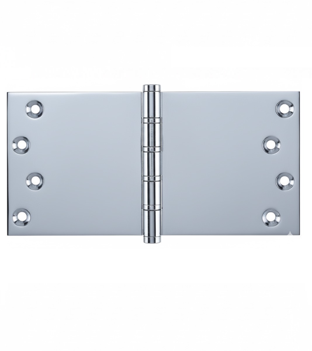 Simonswerk P1566 Ball Race Brass Butt Projection Hinges 101.6mm x 203mm c/w Screws Polished Chrome