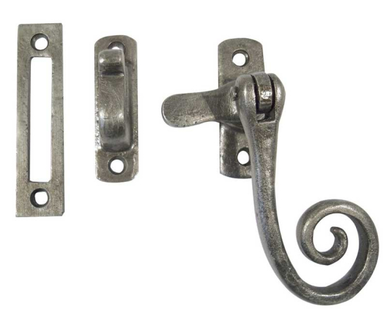 Frelan PEW19M Casement fastener 86mm PEW19M Pewter