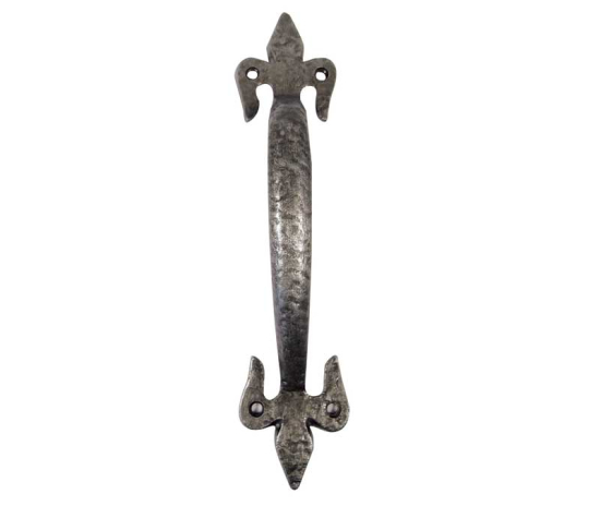 Frelan Fleur de Lys Pull Handle 100mm PEW26 Pewter