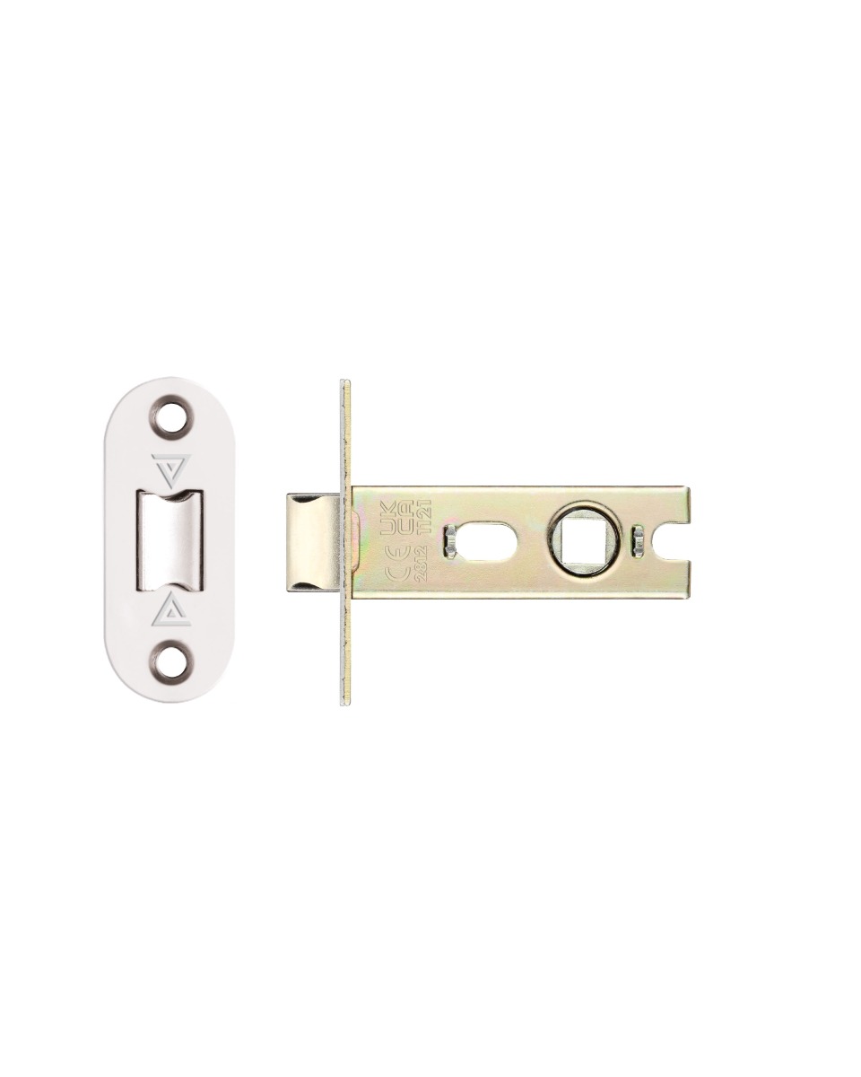 Zoo Hardware PRTL76FD-R-PSS Project Tubular Latch 76mm - UKCA/CE, Radius Forend, Polished Stainless Steel
