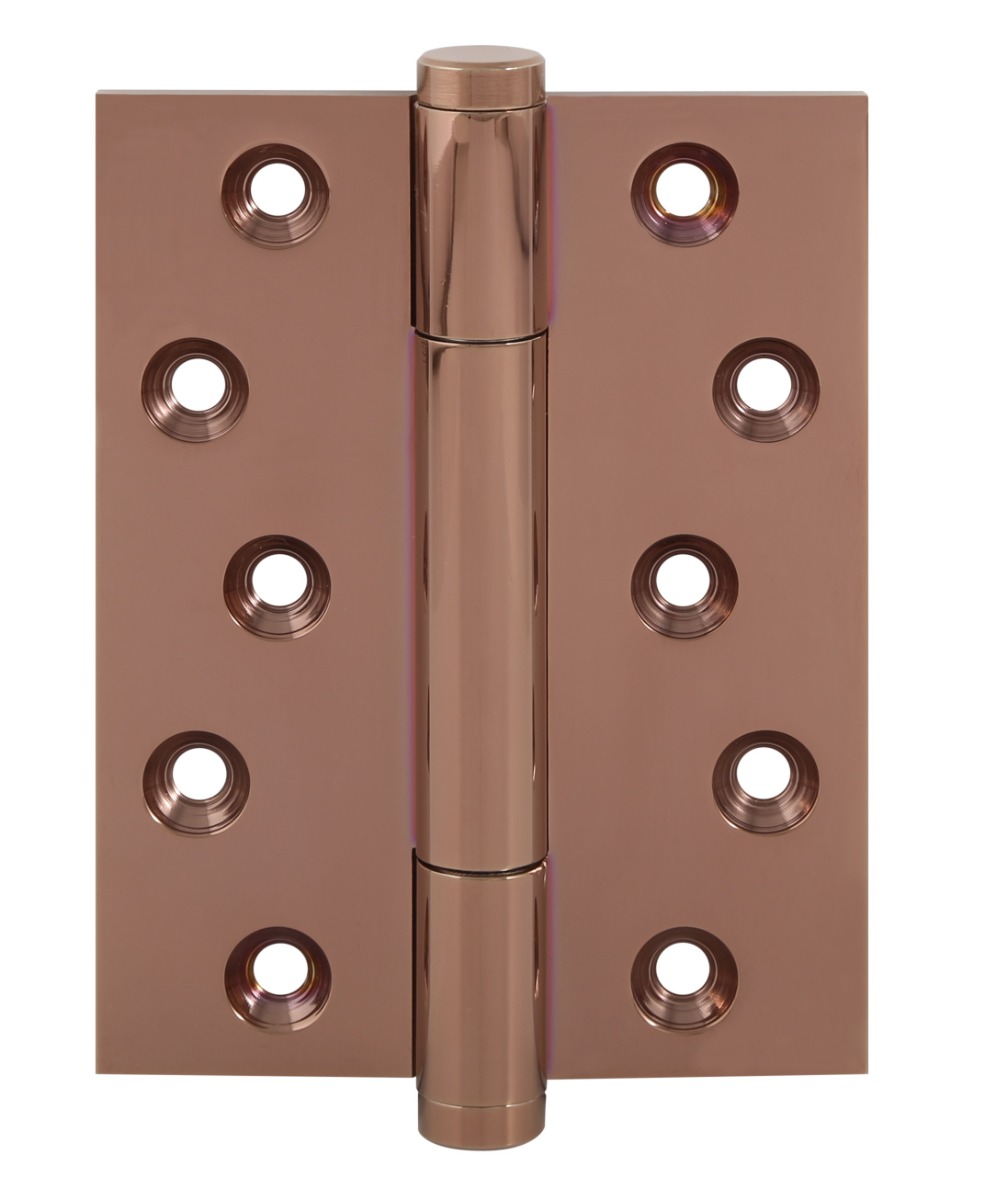 Simonswerk 1750 TRITECH Grade 14 Brass Butt Hinge 100mmx 75mm c/w PVD Copper Rose (UK 518)