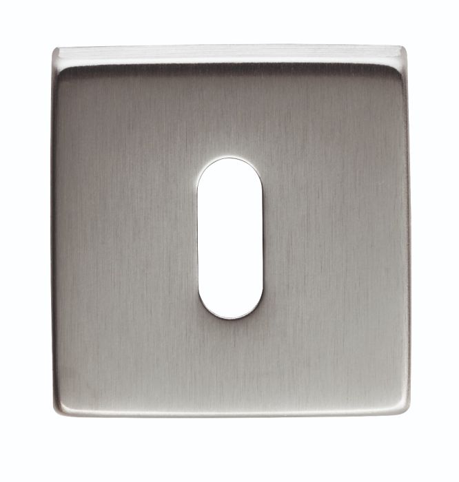Manital QE003SC Escutcheon - Lock Profile On Concealed Fix Square Rose Csa (Satin Chrome) Artqe Satin Chrome