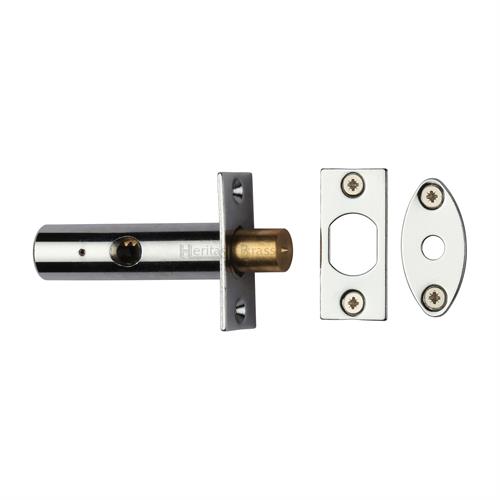 Heritage Brass RB7-PC Rack Bolt without Turn Polished Chrome finish