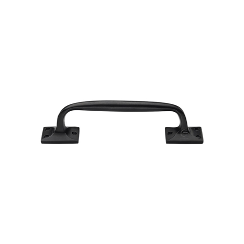 Rustic Dark Bronze Door Pull Handle Cranked 12