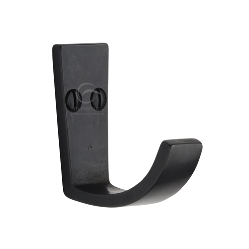 Rustic Dark Bronze Single Robe Hook -M.Marcus-RDB156