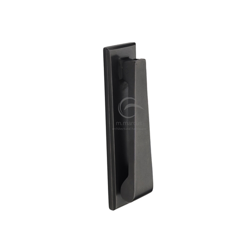 Rustic Dark Bronze Slim Door Knocker -M.Marcus-RDB338