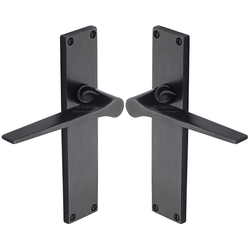 Rustic Dark Bronze Door Handle Lever Latch Gio Design-M.Marcus-RDB41810