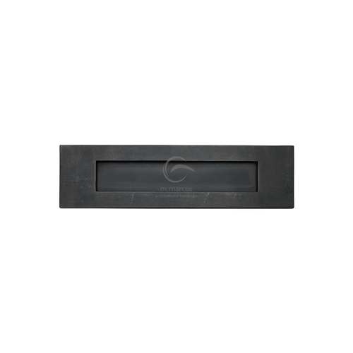 Rustic Dark Bronze Letterplate 13 1/2