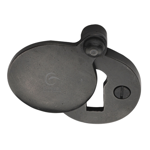 Rustic Dark Bronze Covered Keyhole Round -M.Marcus-RDB554
