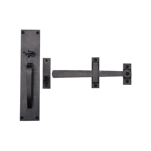 Rustic Dark Bronze Gate Latch -M.Marcus-RDB571