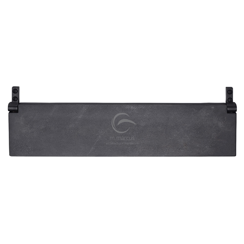Rustic Dark Bronze Interior Letterflap 348mm x 88mm -M.Marcus-RDB862 348