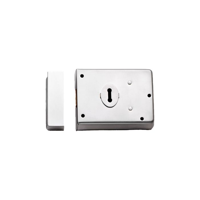 Eurospec RDE8043SC D/H Rim Deadlock 4 X 3 Satin Chrome