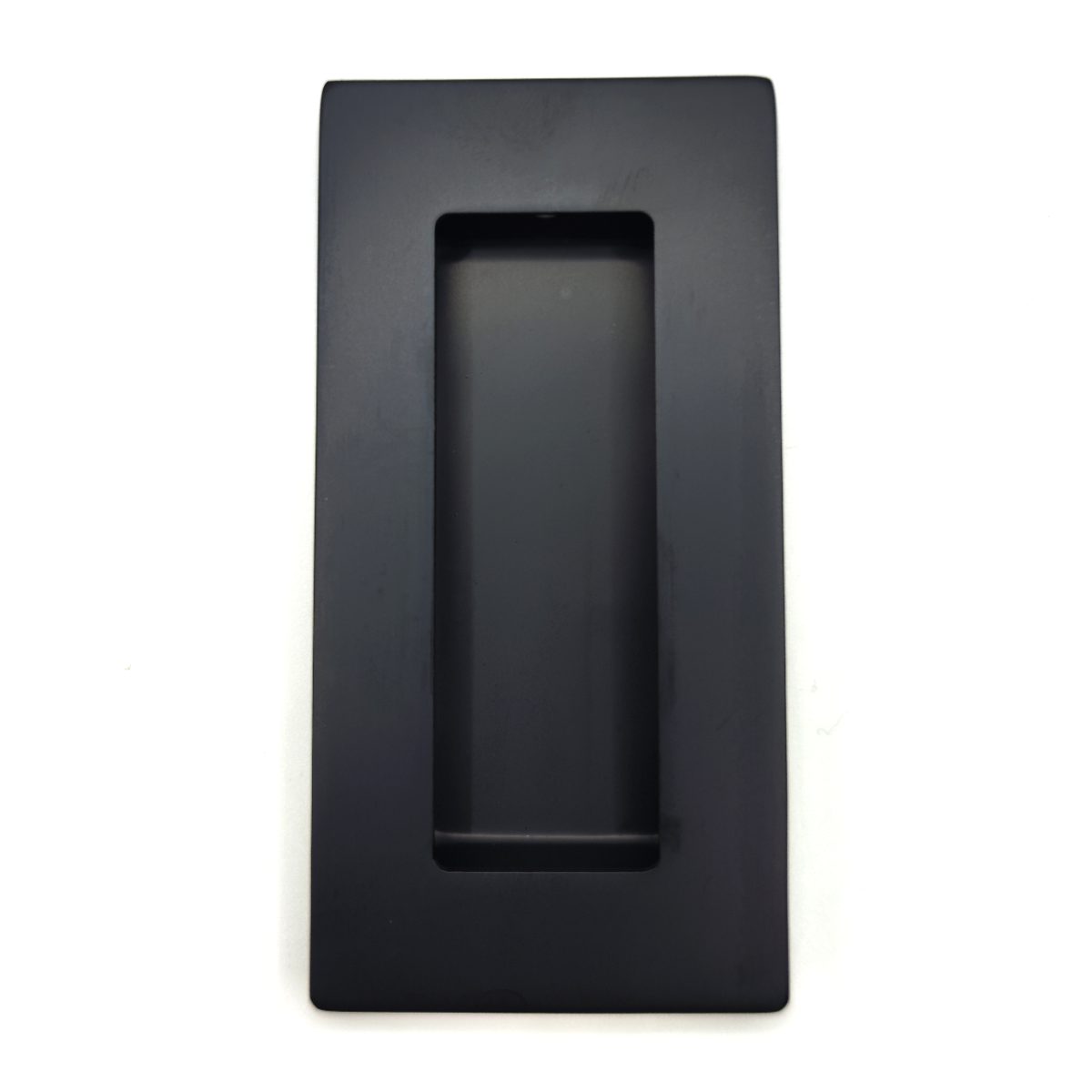 STEELWORKS RFP102MB Rectangular Flush Pull Handle 102 x 50mm - Matt Black