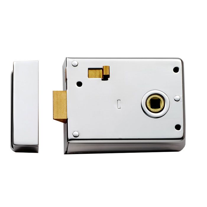 Eurospec RLE8043PC Rim Latch 4 X 3 Polished Chrome