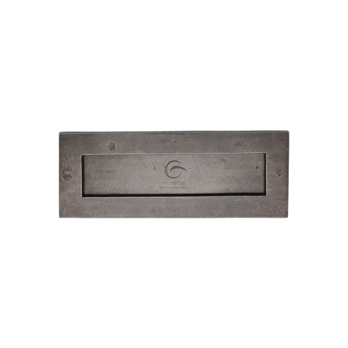 Rustic Pewter Letterplate 10 1/2