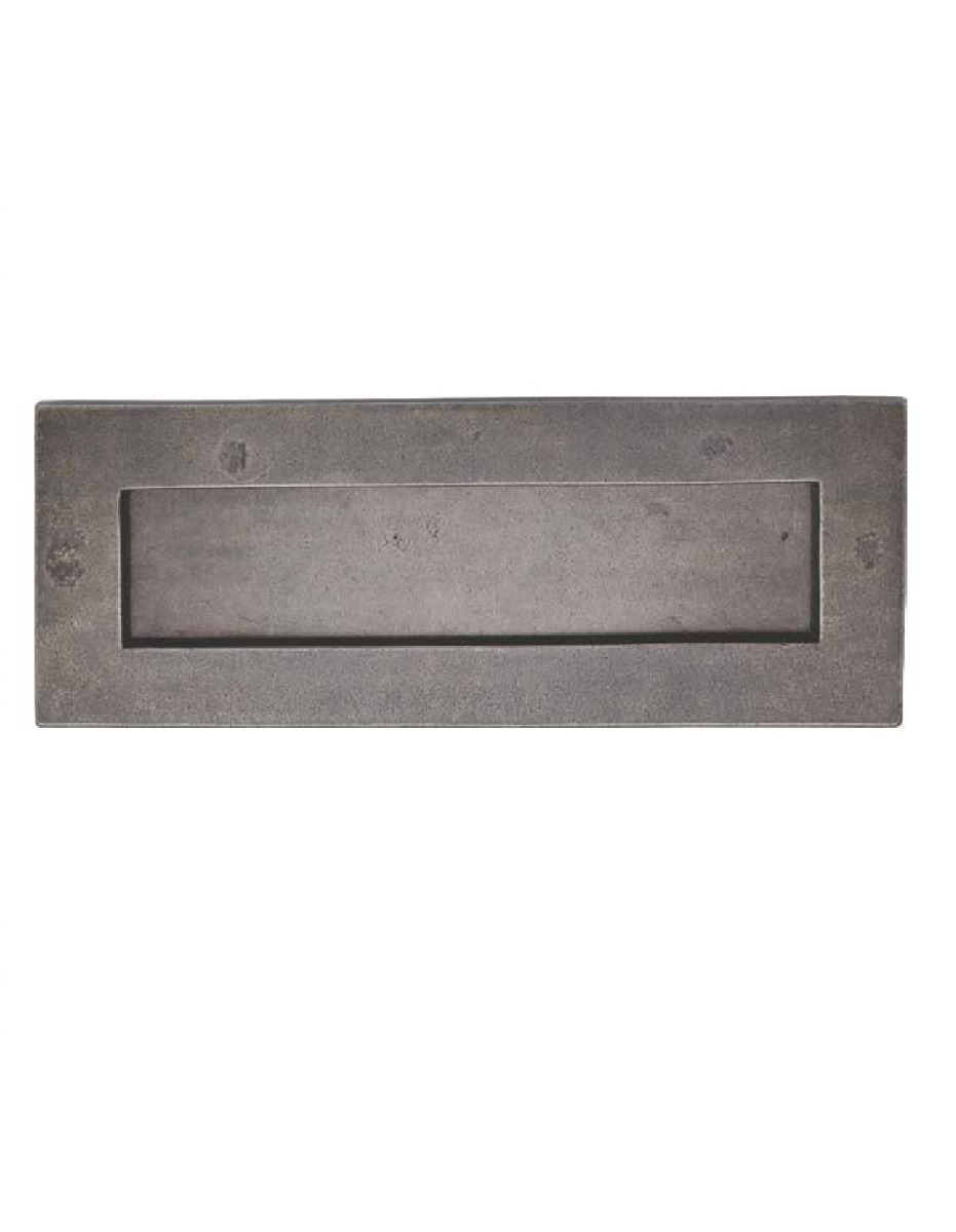 Rustic Pewter Letterplate 12