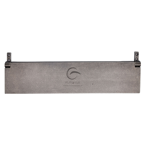 Rustic Pewter Interior Letterflap 348mm x 88mm -M.Marcus-RPW862 348